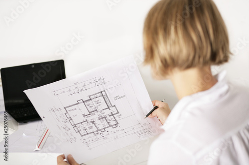 Architektur - Plan photo