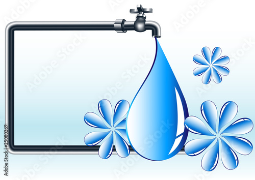robinet d' eau fraîche