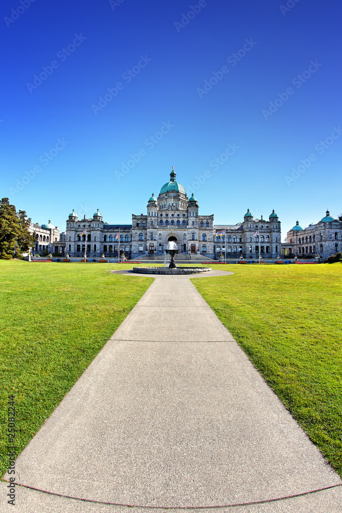 Obraz premium Parlament von Victoria, Vancouver Island, Kanada