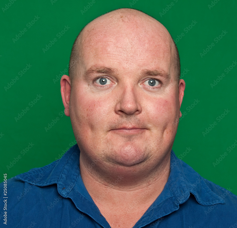Fototapeta premium portrait smiling middle age man close up