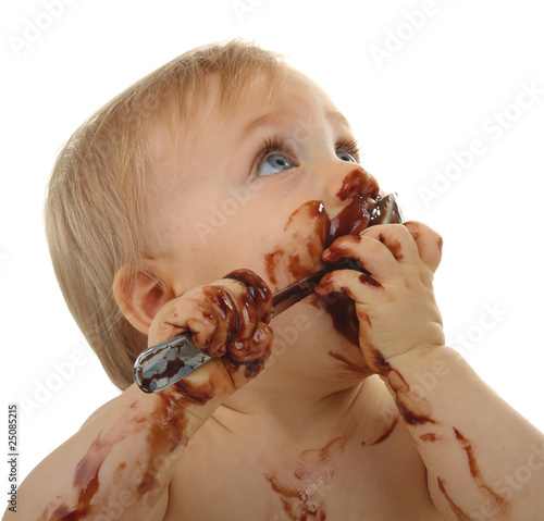 Foto bébé et nourriture