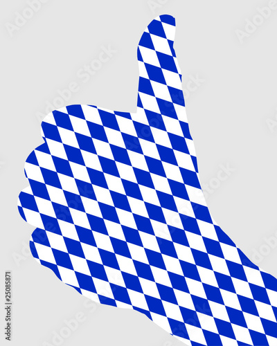 Bayerisches Handzeichen