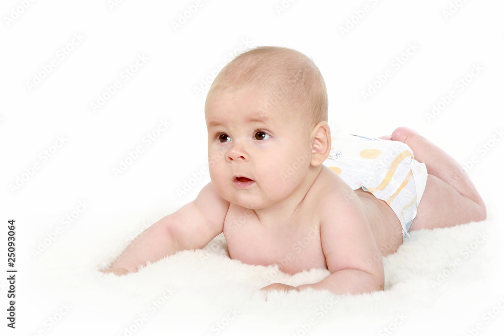 Close-up portrait of young little baby boy Close-up portrait of young little baby boy