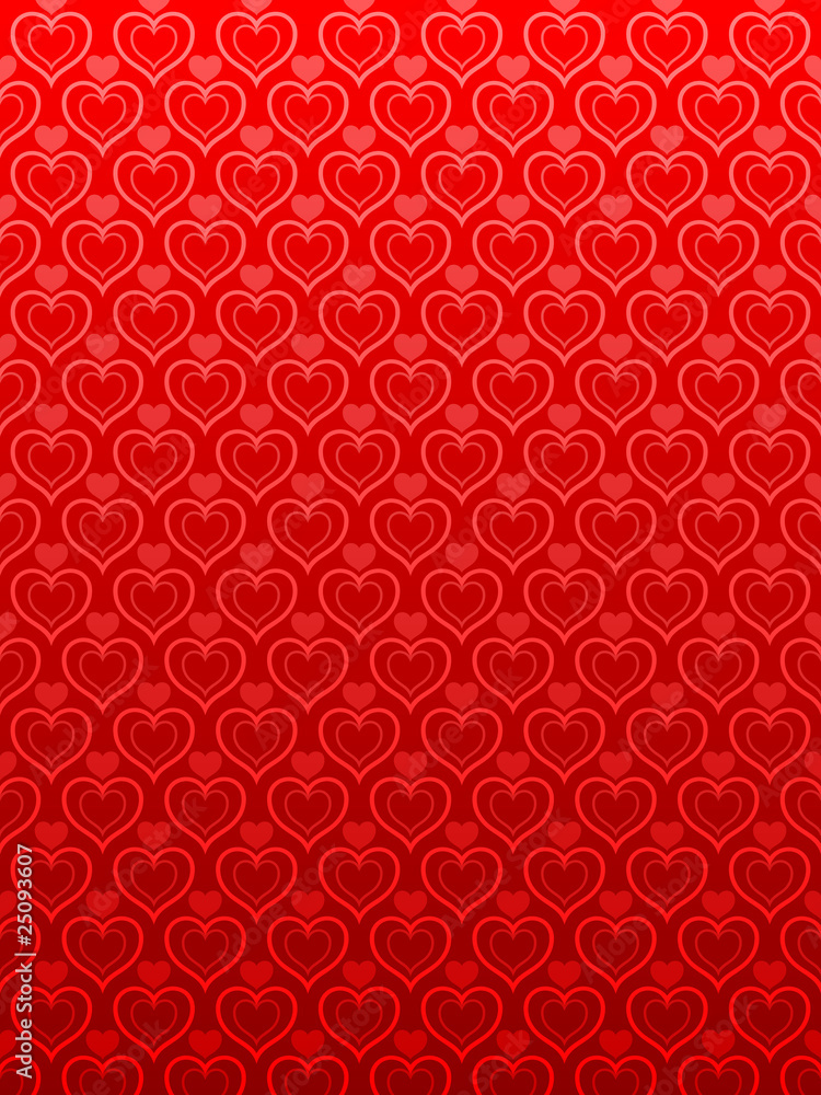 Scarlet hearts background Scarlet hearts background