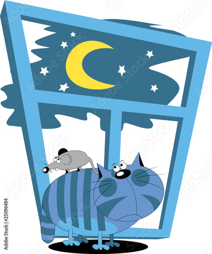 cat and mouse