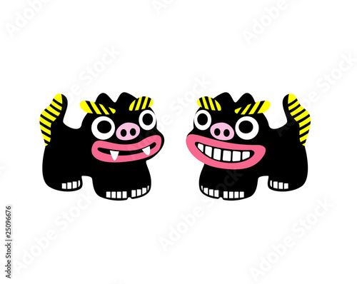 沖縄のシーサー