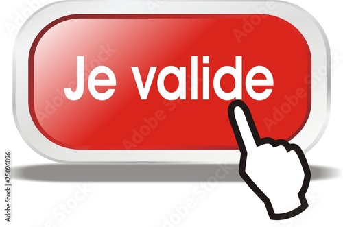 bouton je valide