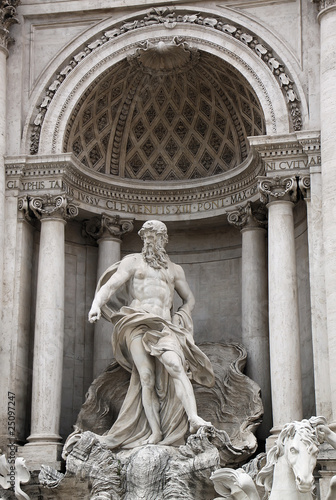 Trevi Fountain Detail