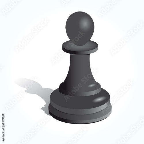 Chess pawn vector