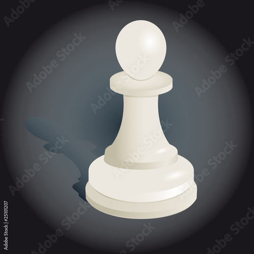 chess pawn vector