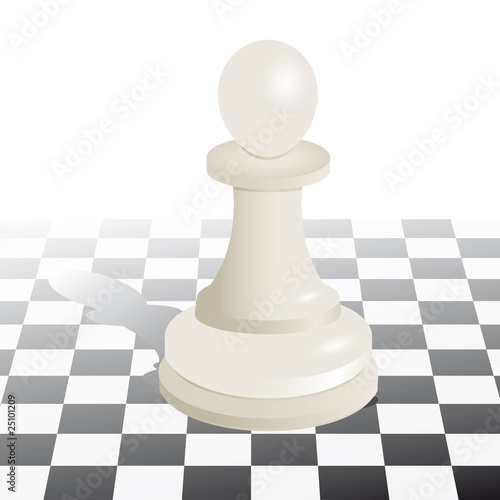 Chess pawn vector