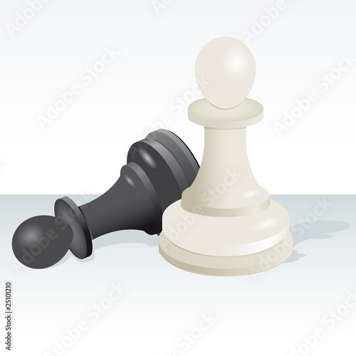 Chess pawn vector