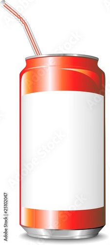 Bibita in Lattina-Drink Can-Vector