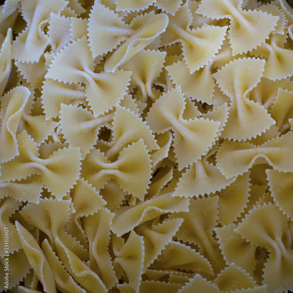 pasta, farfalle pasta, farfalle