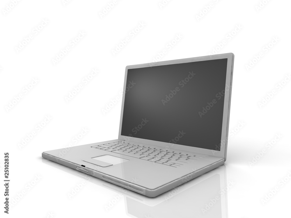 professional Laptop isolated on white background professional Laptop isolated on white background