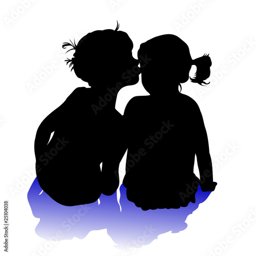 two kids
