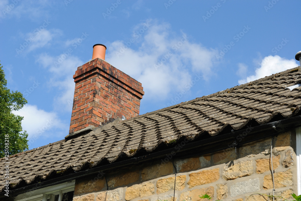 Rooftop with Chimney