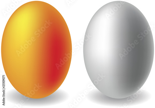 Gold and silver eggs