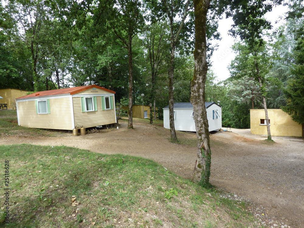 Naklejka premium camping