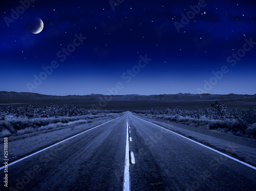 Starry Night Road