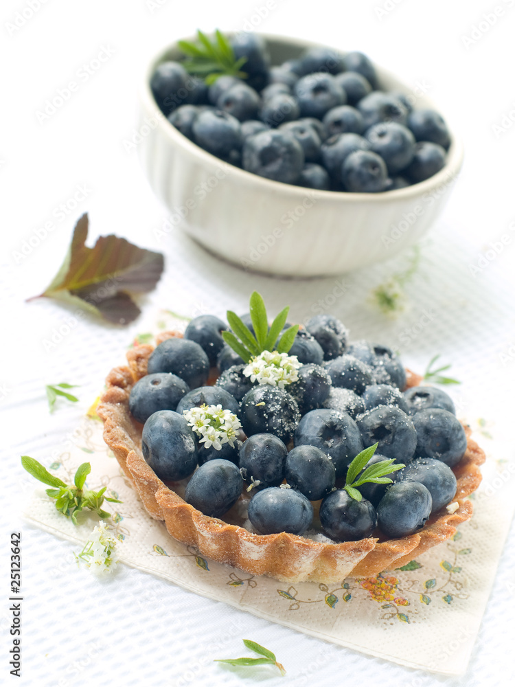 Fresh Blueberry Tart