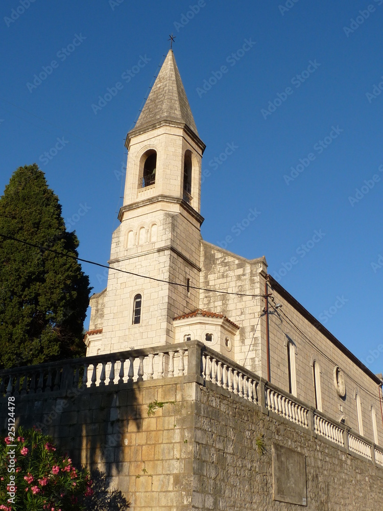 Eglise de Trpanj, Croatie