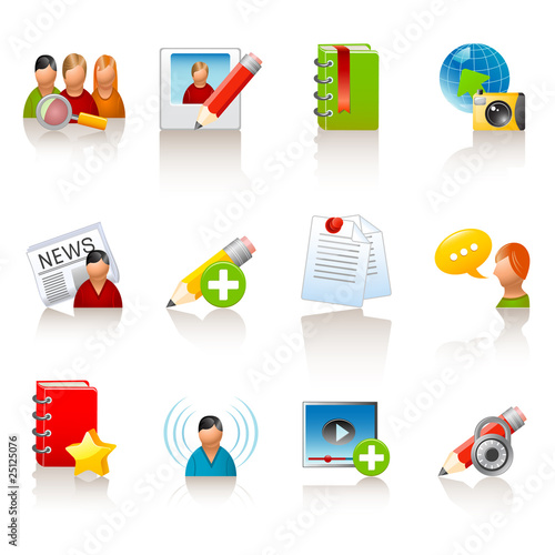 social media icons