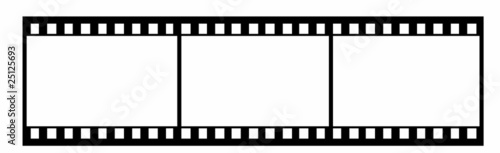 35 mm footage film vector illustration