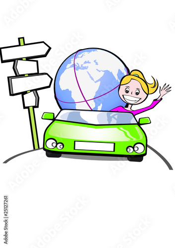 Viaggiare in auto per il mondo