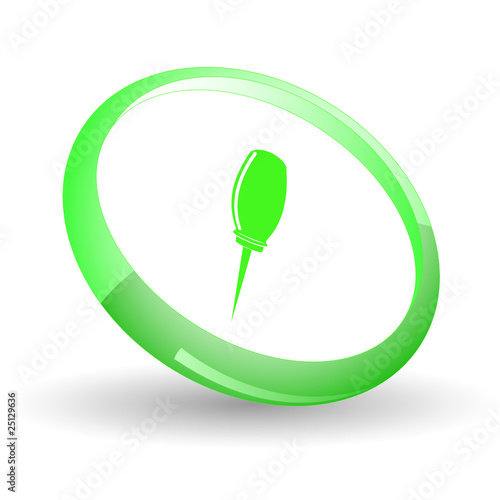 Awl. Vector icon.