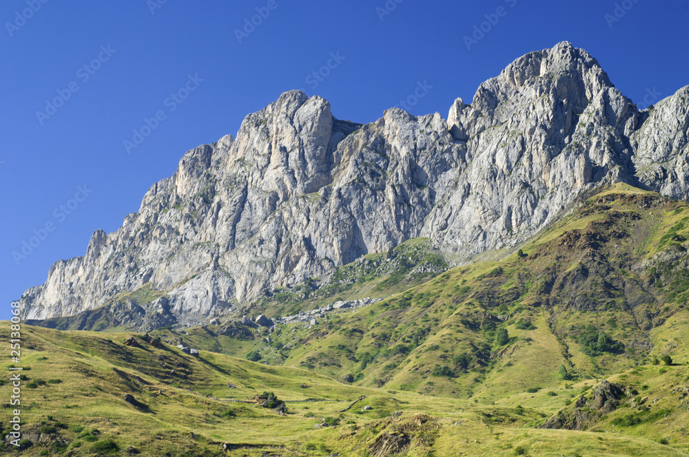 Foratata rock, Pyrenees, Spain
