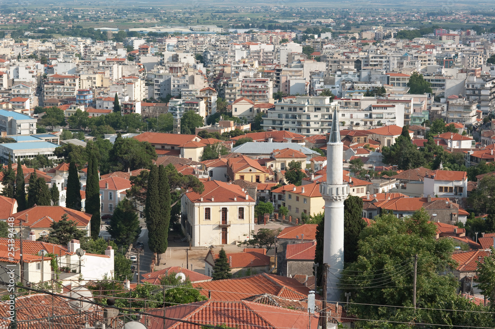 Panorama Of Xanthi City, Greece