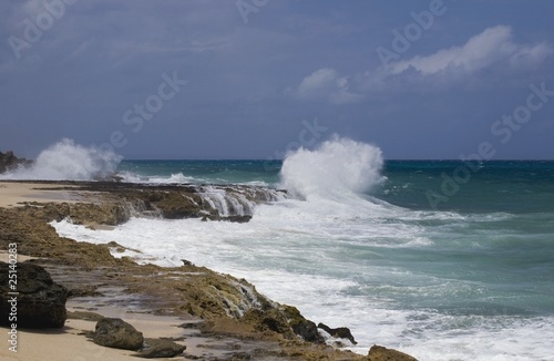 Shoreline And Waves; Varadero, Cuba