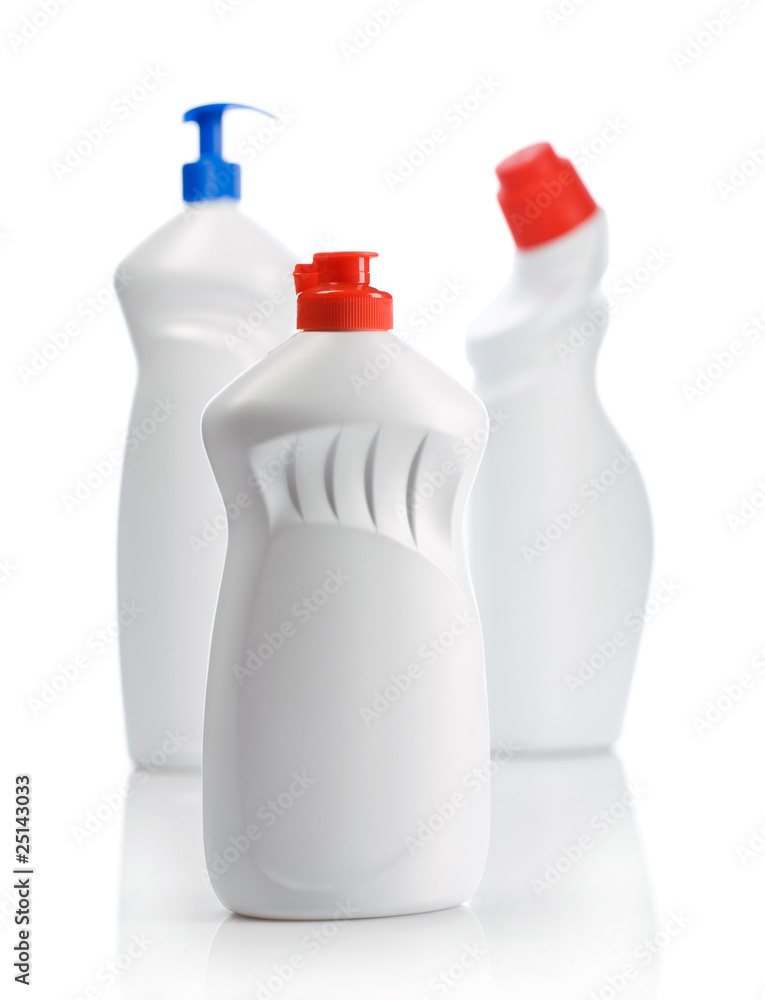 three bottle for clean three bottle for clean