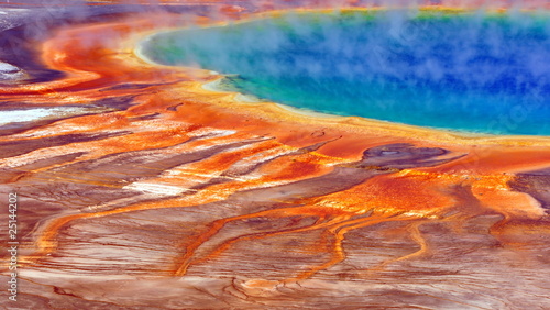 The Grand Prismatic Spring, Yellowstone National Park