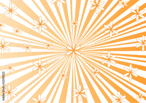 Summer background, vector