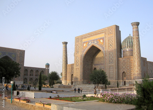 Samarkand Registan Sher-Dor Madrasah September 2007 photo