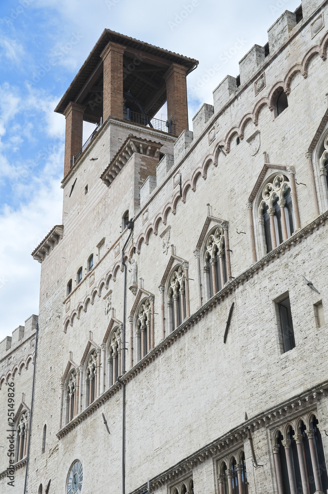 Priors'Palace. Perugia. Umbria.