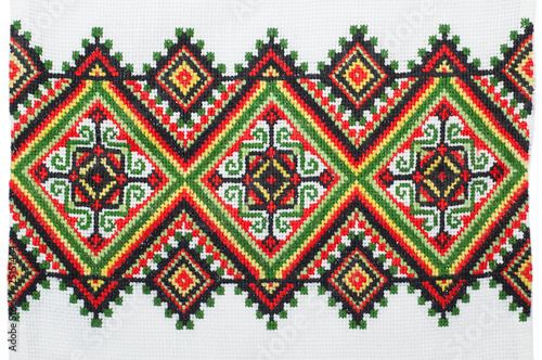embroidered good by cross-stitch pattern