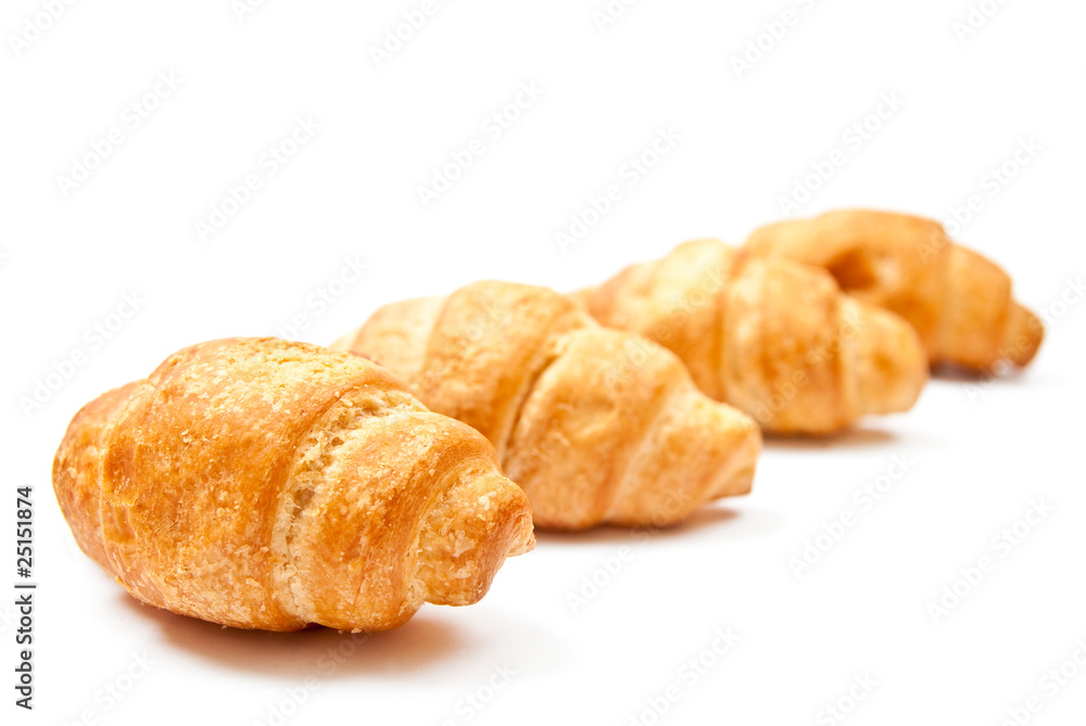 Group of croissants