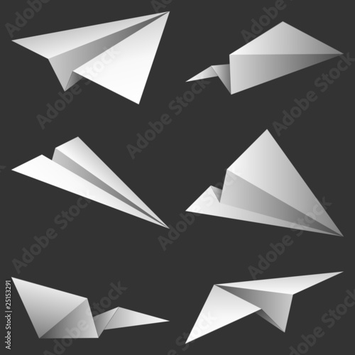 Paper planes.