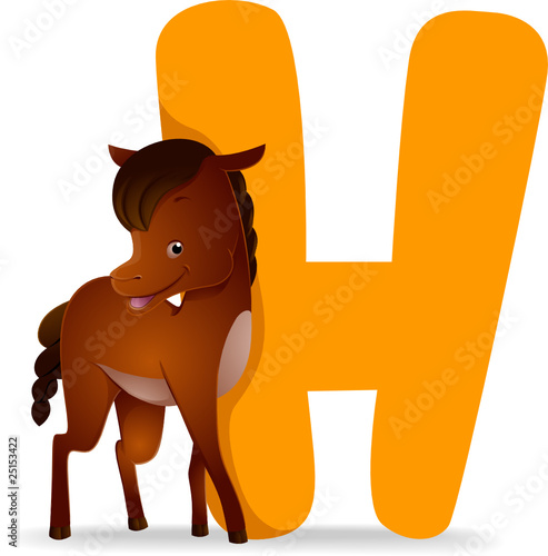 H for Horse