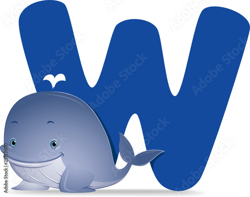 W for Whale photo