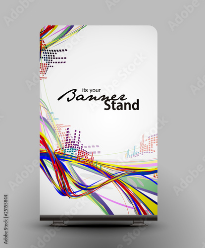 stand banner template