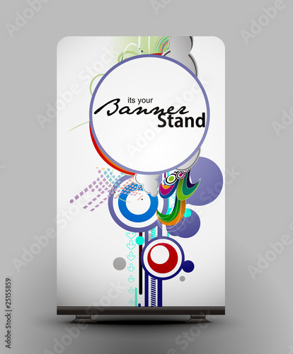 stand banner template
