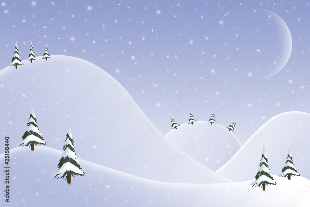 Christmas Card Background Design - 1
