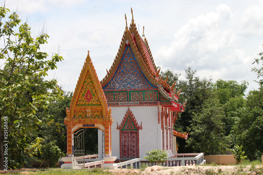 temple, Wat Don Bom, Borabue, Mahasarakam