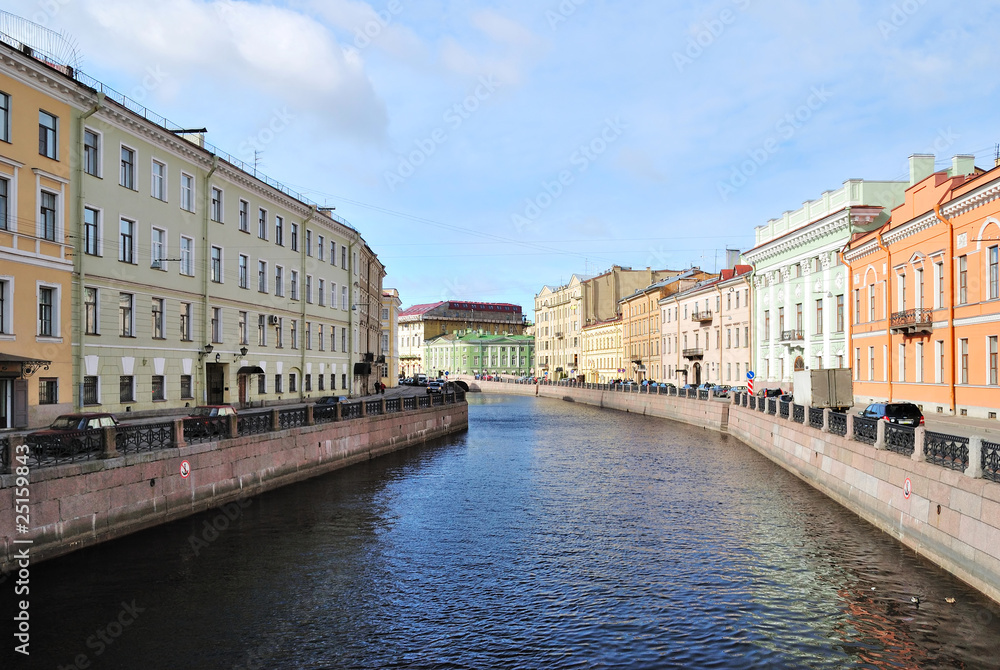 St. Petersburg,  river Mojka