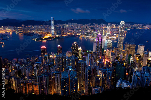 Hongkong Sonnenuntergang