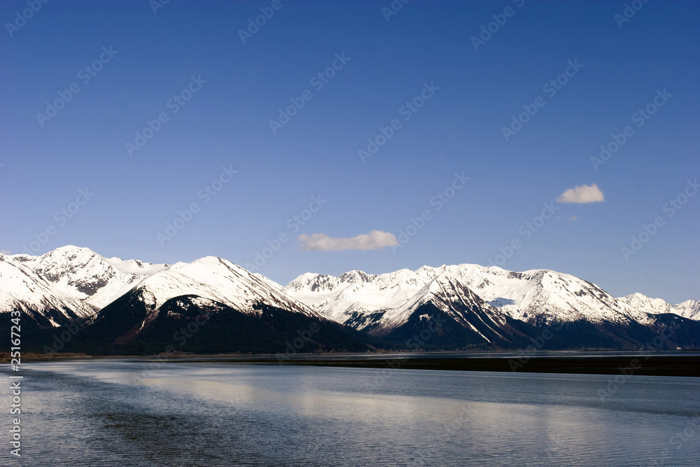 Snowy mountain